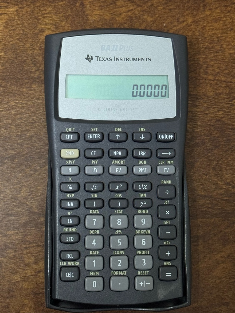 Texas Instruments BA II Plus Financial Calculator -